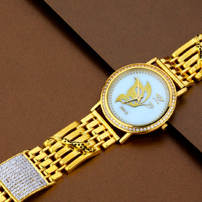 Продать золотые часы с браслетом